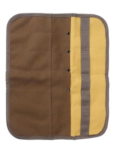 FUBESK Camping Utensil Bag Canvas Multi Pocket Storage Roll Pouch Bbq Tools Cutlery Organizer Portable Travel Gear Brown 365X305Cm Pull Start Recoil Starter Trimmer Spool — view 2