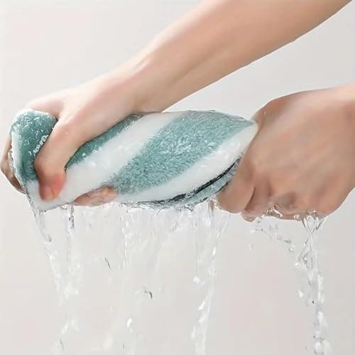 GNKBTOF Microfiber Bath Towels, 8 Pack Lightweight, Absorbent, Super Fluffy and Fast Drying Towel for Travel, Vacation, Fitness and Yoga （green） — view 4