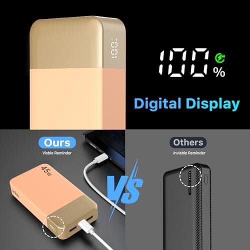 NOBIS Power Bank Fast Charging 45W 20000mAh Portable Charger — view 6