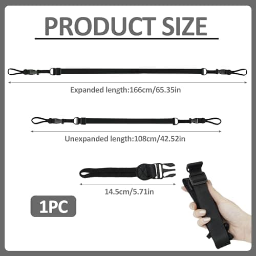 Adjustable Detachable Shoulder Strap Universal Replacement Carrying Strap — view 2