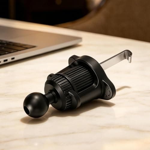 Car Vent Phone Holder Ball Head – Smartphone Support Bracket Air Vent Car — view 3