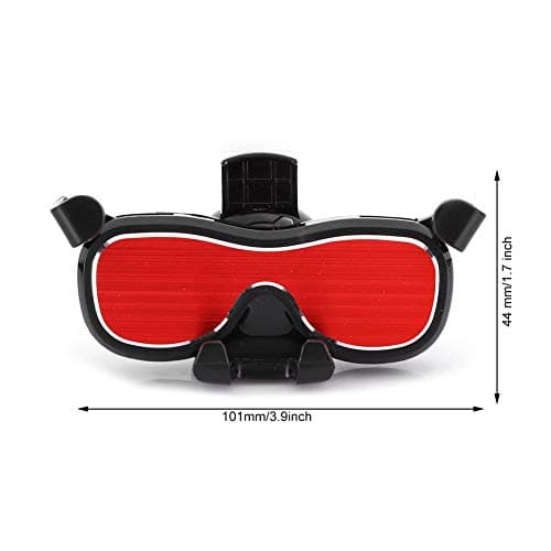 Dpofirs Gravity Car Phone Holder for 4-7 Inch Screens (Red) — view 2