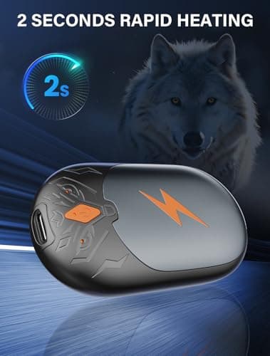 Hand Warmers Rechargeable 2 Pack, Up to 24Hrs, Magnetic 2 in 1 — view 4