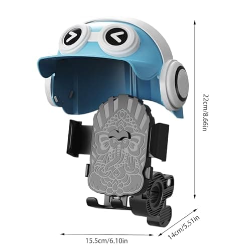 Tktouci Sunshade Bicycle Mobile Phone Stand Navigation GPS Viewing Calling — view 5