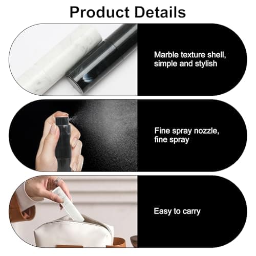 Times Mark 2PCS 10ml Travel Perfume Atomizer, Refillable Mini Perfume — view 3