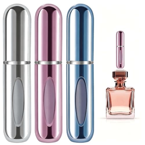Vesmiga Perfume Atomiser Bottles, 3 Pcs 5ml Refillable Empty Spray Bottles