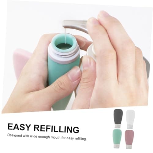 4 Pack 38ml Silicone Subpackaging Bottles for Travel and Business — view 6
