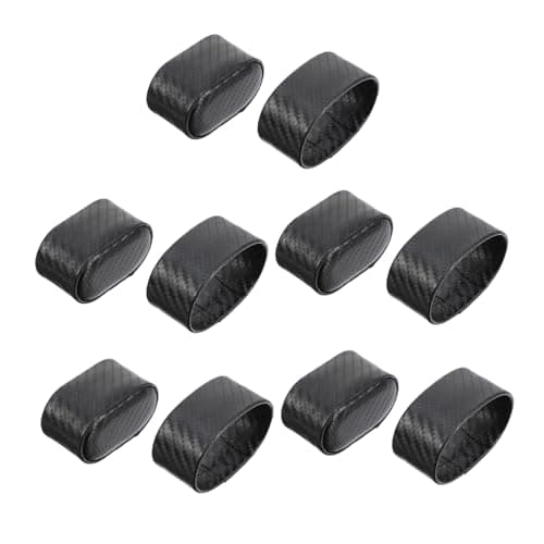 GALPADA Black Watch Display Pillows 5 Pack PU Leather Bracelet Supports