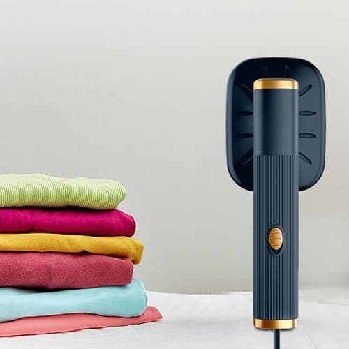 Travel Organizer Bags Large Steamer For Clothes Travel Upgrade Portable Mini Ironing Machine 180° Rotatable Handheld Steam Foldable Garment For Clothes Good Home (Black, One Size) — view 5