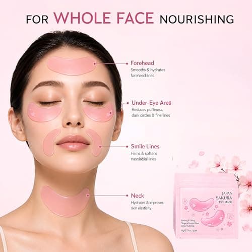 25Pairs Collagen Eye Patches for Dark Circles, Pamper Gifts for Women — view 4