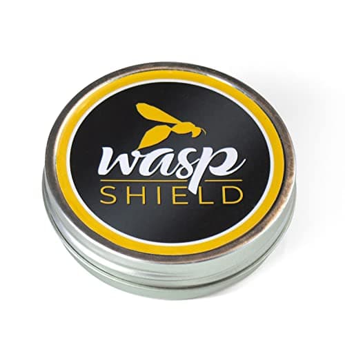 Wasp Shield | Compact 100% Organic Wasp Repellent | Contains No Deet | NO Skin Contact Required | Alternative to Wasp Killer Spray and Trap | For Indoor and Outdoor Use