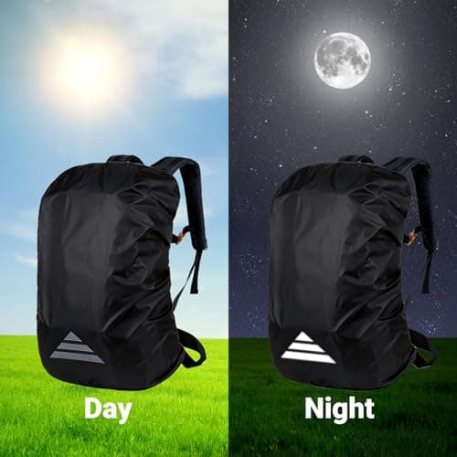 FENGZIZH Waterproof Backpack Rain Cover with Storage Bag — view 5