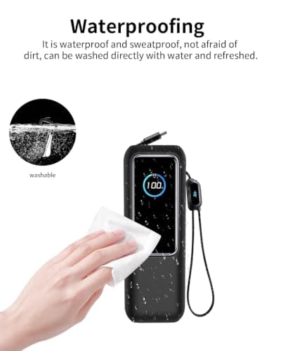 toergy Silicone Case for Anker 25000mAh 165W Power Bank, Protective Cover — view 4