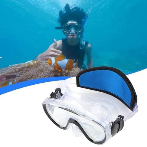NQEUEPN 4 pcs Diving Mask Straps, Swimming Waterproof Mask Strap Covers Neoprene Mask Strap Covers Water Sports Snorkel with Neoprene Slap Straps for Diving Masks — view 6