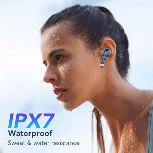 QXQ S26 Wireless Earbuds, In Ear Noise Cancelling Bluetooth 5.4 Headphones — view 4