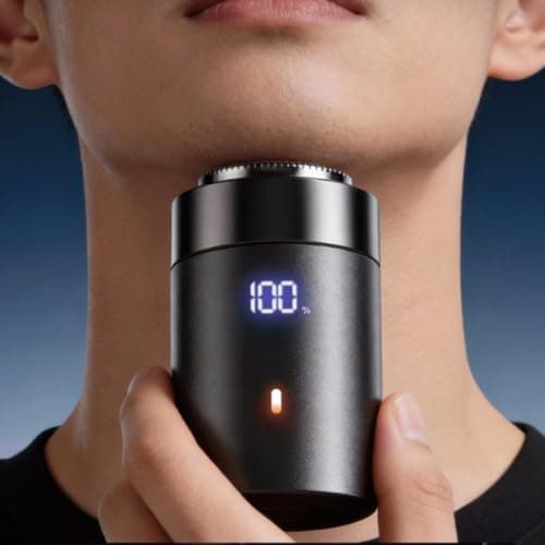 Mini Shavers for Men Electric Mens Razor with Digital Display — view 3
