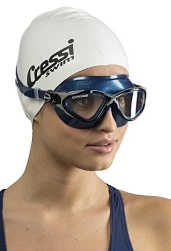 Cressi Planet Goggles Blue Metal - Premium Anti Fog Adult Swim Goggles Mask 100% Anti UV Blue Metal, One Size — view 3