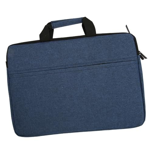 Dioche Laptop Case, Laptop Cover 15.6Inch Carrying Bag Protective Case Handle Briefcase Bag Laptop Sleeve Carrying Cover for Travel Business Trip (Dark Blue) — view 3