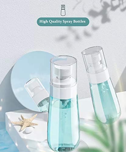 Small Spray Bottle 60 ml, 3Pack Fine Mist Mini Spray Bottles for Travel — view 2