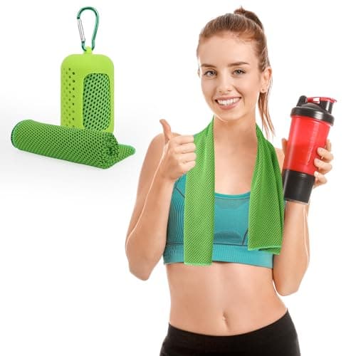 Jupsk 4 Pack Cooling Towels, Cool Gym Towel Quick Drying Neck Towel 30x80cm — view 4