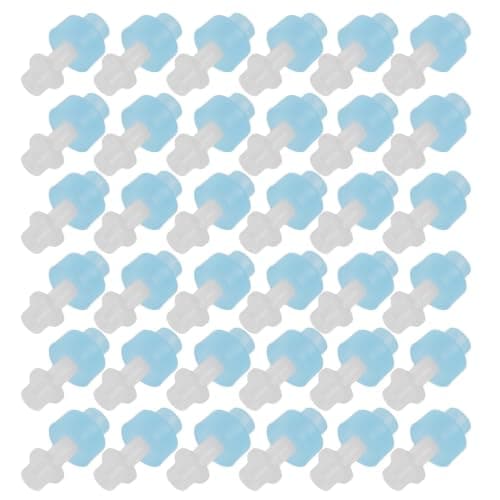 NUOBESTY 60pcs Perfume Refill Adapter Kit with Two Styles for Travel Use