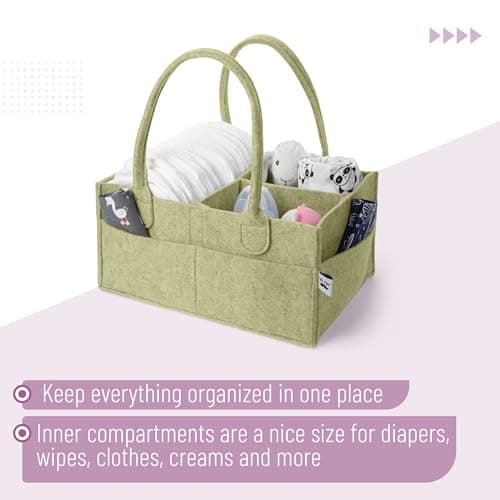 Mr. Pen- Baby Diaper Caddy Organizer, Car Caddy, Portable Organizer for Changing Table, Nursery — view 4