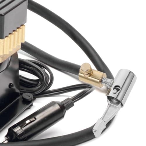 MINAOLULUS Tire Inflator Nozzle Adapter for Travel and Outdoor Activities with Clip Locking Mechanism, Copper and Stainless Steel Construction, Portable and Resistant to Damage with — view 6