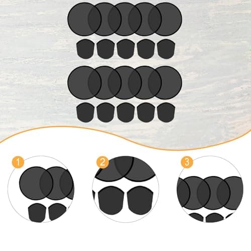 KiBcsLic 10 Pieces Foldable Flying Disc Fans, Foldable Folding Fans with Storage Bag, Beach Flying Disc, Handheld Cooling Fan for DIY Outdoor Games Activity Travel Birthday Wedding Party Favors — view 2