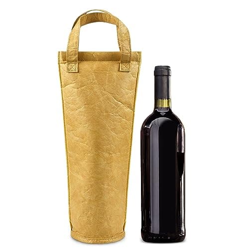 Kato Tirrinia Wine Cooler Picnic Bag, Single Bottle Wine Carrier Insulated, Padded Thermal Wine Tote Bag for Beach — view 2