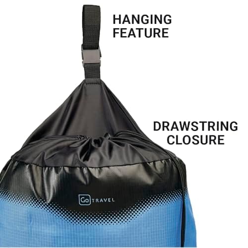 Go Travel Laundry Bag - Large Capacity for Dirty Clothes, Washable — view 3
