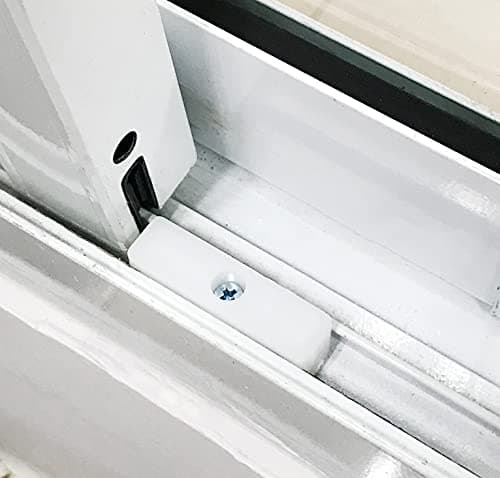 Window Stopper Sliding Window Restrictor Window Block Door Holder Pet Cat Dog Safety Childproof Kid Security Invisible Self-Tapping Screw