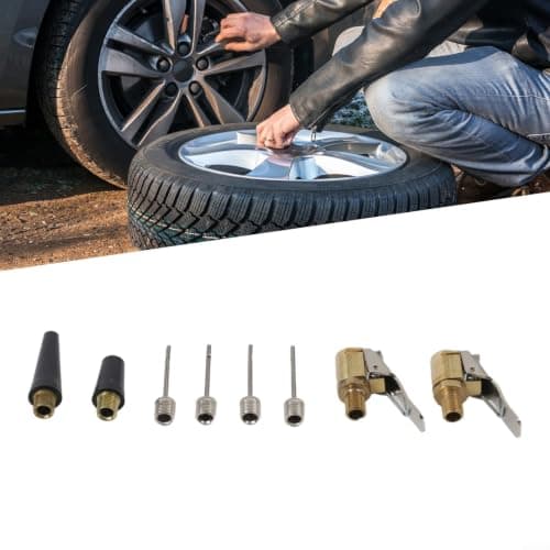 Compact 8-Pack Air Pump Adapters for Travel — view 4