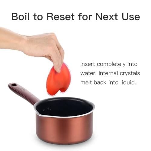 NWK Pack of 12 Reusable Instant Hand Warmer Gel Click Heat Packs — view 4