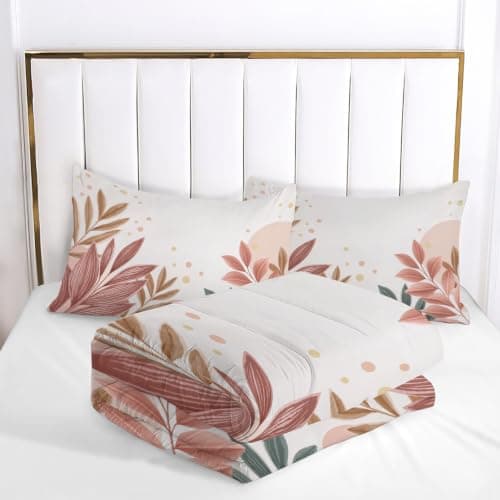 Down Duvet Set Bohemian Plants For Children Kids Boys Girls Microfiber — view 4