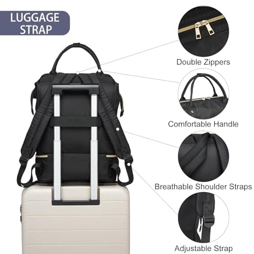 seyfocnia Gym Backpack for Men, Waterproof Sports Backpack With Shoe Compartment Lightweight Workout Trainning Back pack Casual Travel Daypack(Black and Gold 20inch) — view 6