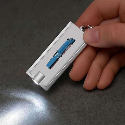 Azeeda 'Mallard Steam Train' LED Keyring Torch (KT00030948) — view 5