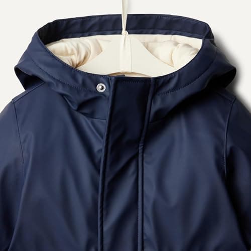 Amazon Essentials x Sofia Grainge Boys' Water-Repellent Rain Jacket, Navy, 2 Years — view 4