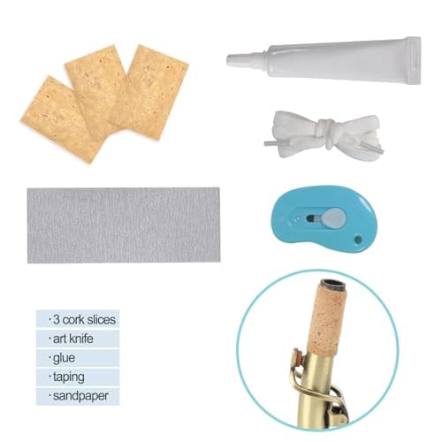 Soprano Saxophone Neck Cork, 3 Pcs Universal Saxophone Cork Piece for Clarinet/Alto/Soprano/Tenor Saxophone Cork, Saxophone Neck Cork Replacement Kit — view 4
