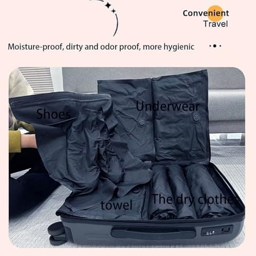 Compression Packing Bags Roll-Up Space Saver Storage Organizers — view 4