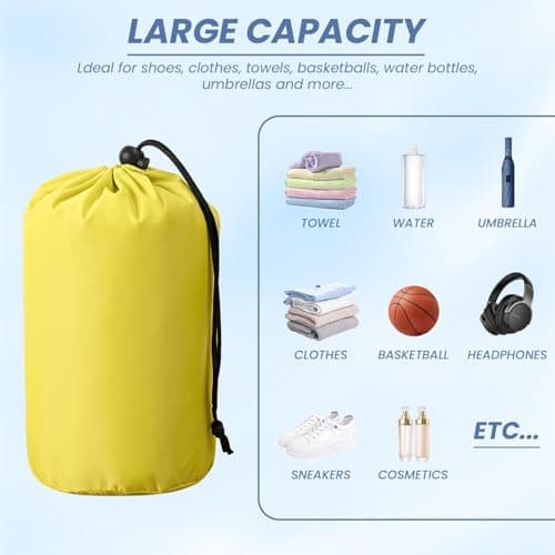 Fascetta 3Pcs Stuff Sack Waterproof Outdoor Small Items Storage Stuff Bag — view 5