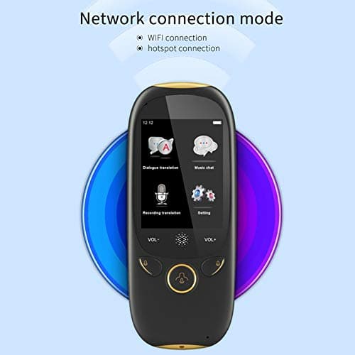 MSQL Instant Voice Language Translator Device, Mini Handheld Two Way WiFi Translator, Support Multi- Languages, for Learning Travel Business,Red — view 5