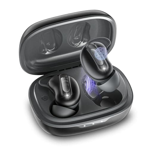 Wireless Earbuds -45dB ANC Mini Sleep Ear buds Bluetooth 5.4 Headphones
