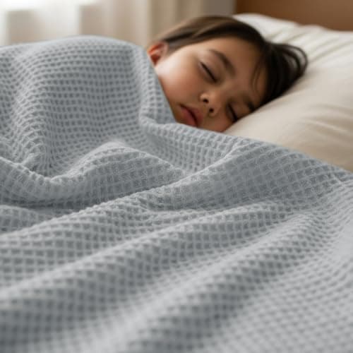 Utopia Bedding Waffle Weave Blanket, Soft Lightweight Breathable — view 4