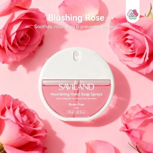 SAVILAND Hand Sanitizer Spray 3 Pcs, Alcohol-Free & Plant Fragrance — view 5