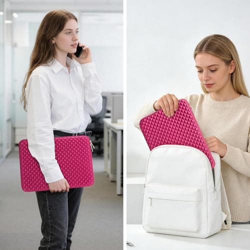 RAINYEAR Laptop Sleeve for 15.6" Notebook Computer Chromebook Case — view 6