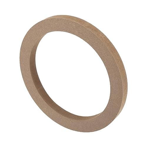 X AUTOHAUX 4 Pcs 6.5" Wooden Car Speaker Mounting Spacer Rings Adapter — view 4