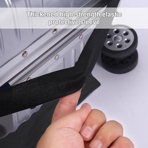 Pinsheng Travel Luggage Cover 18-32 Inch Travel Trolley Case Cover Protector Washable Suitcase Cover High Elastic Spandex (L(25-28Inch) — view 4