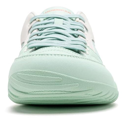 HOBIBEAR Unisex Wide Toe Barefoot Shoes Lightweight Fashion Trainers for Men Women Casual Walking(Light Green,UK 7) — view 4