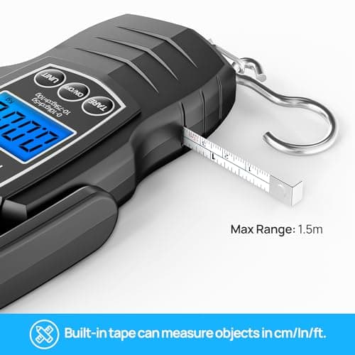 Meilen Luggage Scale, 165lb/75kg Digital Fishing Weigh Scale for Travel — view 3