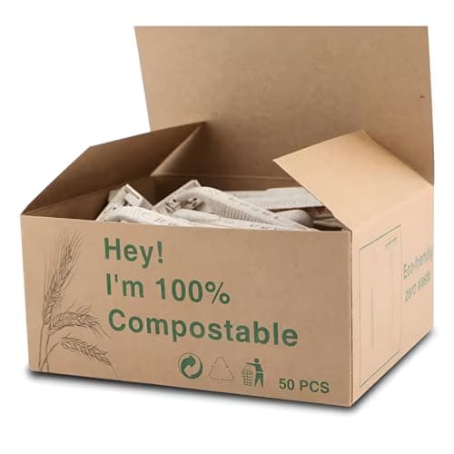 Disposable Razors Bulk for Men & Women – Twin Blade Unisex Shavers – Eco-Friendly, Biodegradable, Non Toxic, Made from Recycled Wheat Straw 100 count — view 2